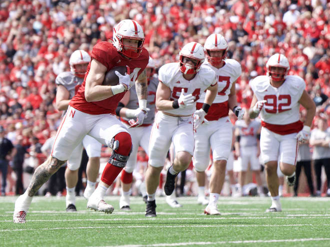 Nebraska football TE Thomas Fidone II