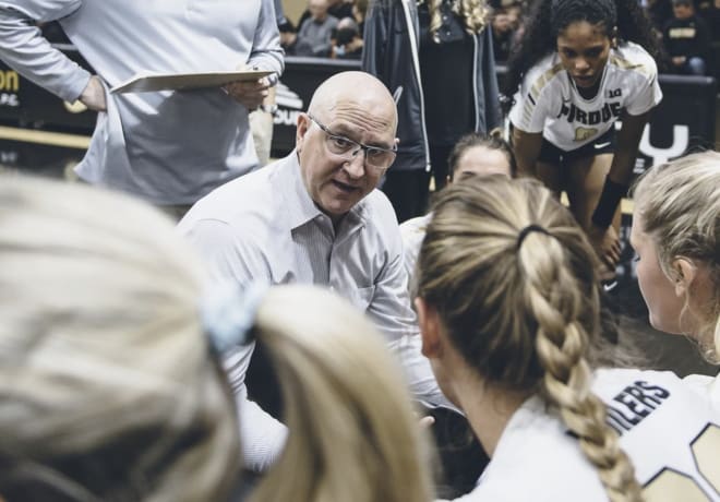 Purdue Volleyball coach Dave Shondell is excited that 10 of his team's matches will air on BTN in 2021. including Friday'smacht at No. 1 Wisconsin