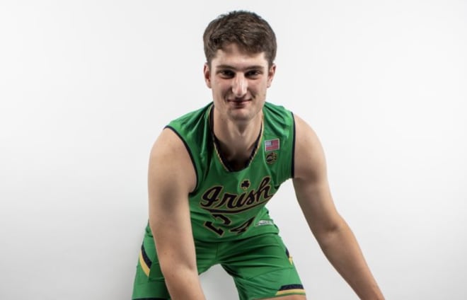 Matt Zona is Notre Dame's newest basketball commitment.