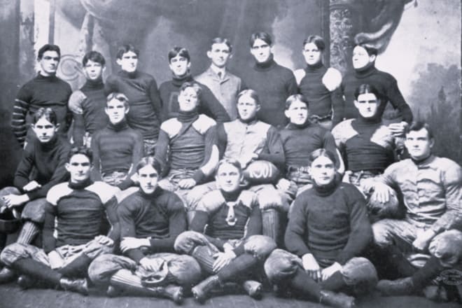 The 1901 Georgia football team is believed to be the first to undergo spring practice.