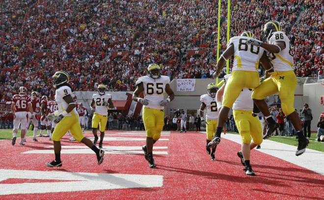 Michigan Wolverines football's win over Indiana in 2010