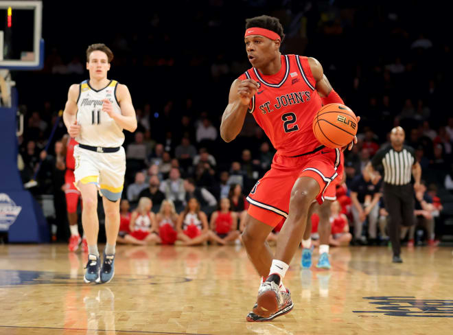 Wisconsin recently hosted St. John's transfer AJ Storr. 