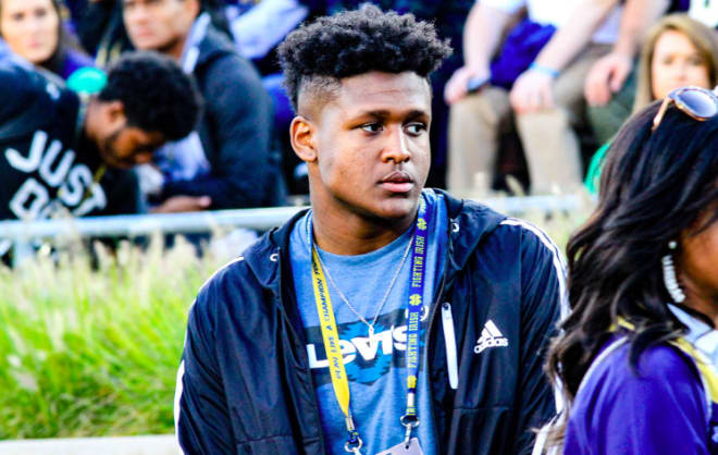 Four-star 2019 DE Joseph Anderson will take a return visit to Notre Dame this weekend 