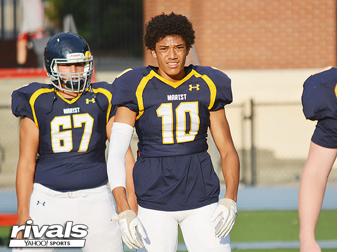 Marist ATH Kyle Hamilton has the attention of the Jackets staff
