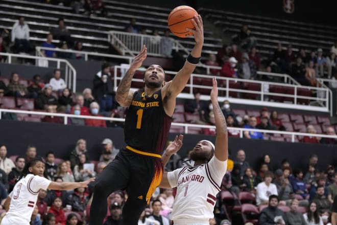Frankie Collins scored 12 points in ASU's victory (AP Photo/Tony Avelar)
