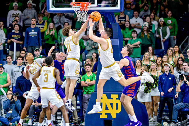 Notre dame shop basket ball