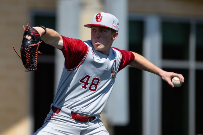 OU baseball: Carmichael leads Sooners to bounce-back win over