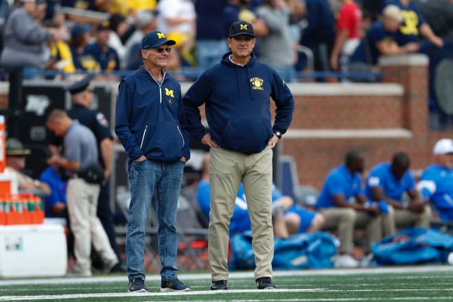 The Michigan Wolverines' football team will host Army on Saturday at noon.