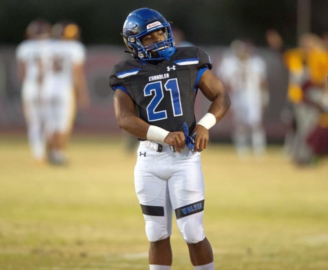 Chandler RB Nicolas Nesbitt  (Photo Courtesy of Paul Mason)