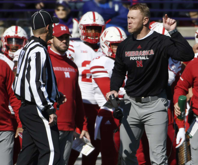 Northwestern threw the ball 64 times on Saturday. That was the second most passing attempts on Nebraska in school history.