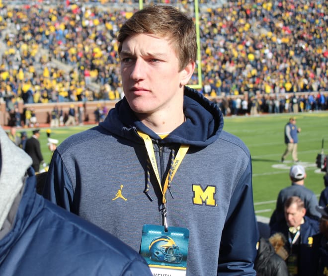 Washington D.C. St. John's College High three-star pro-style quarterback Kevin Doyle has decommitted from U-M.