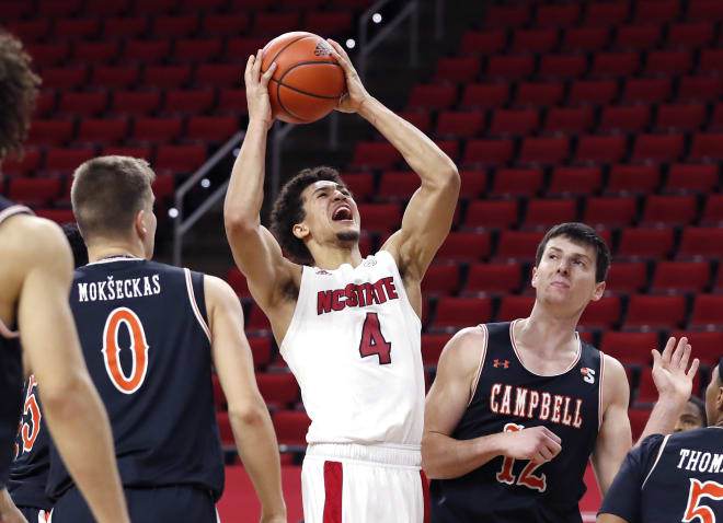 NC State Wolfpack basketball Jericole Hellems