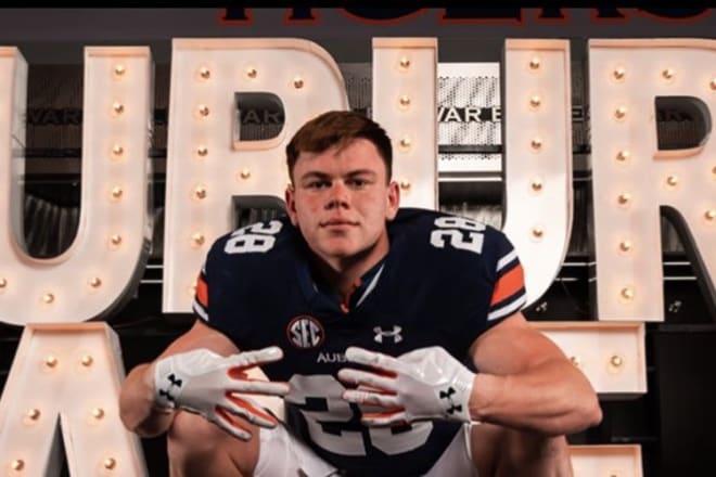 Etheredge will play slot receiver, flex tight end and H-back at Auburn.