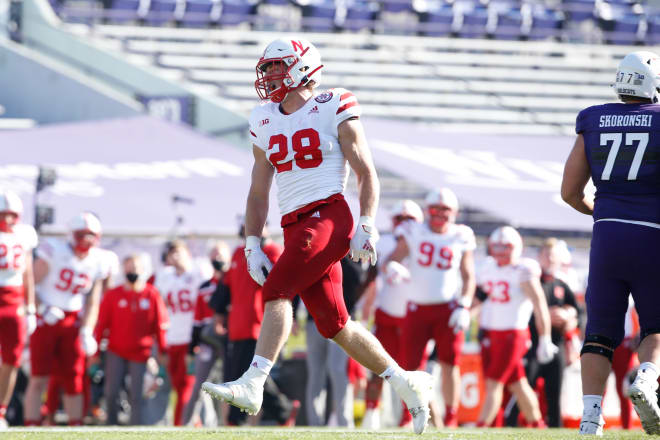 Sophomore linebacker Luke Reimer. 