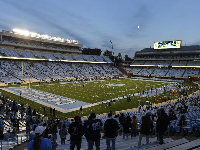 Notre Dame last played at North Carolina in 2020.