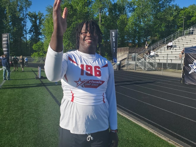 OT Aliou Bah has plans to see FSU multiple times this summer.