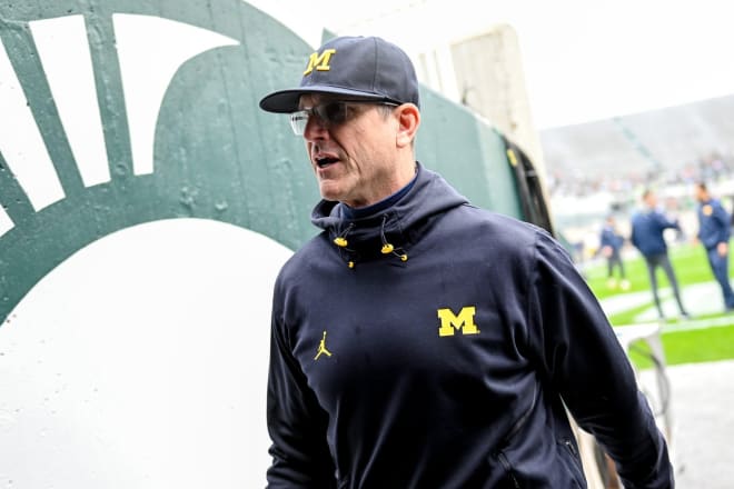 Michigan Wolverines head coach Jim Harbaugh