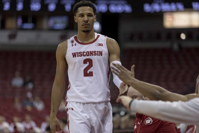 Wisconsin junior Jordan Davis scored 11 points, the only Badgers player in double figures.