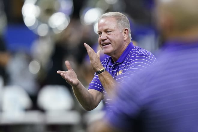 Brian Kelly, Ed Orgeron pushing for college football season