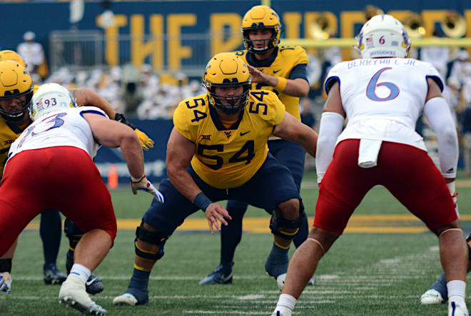 The West Virginia Mountaineers offensive line has taken some time to develop.