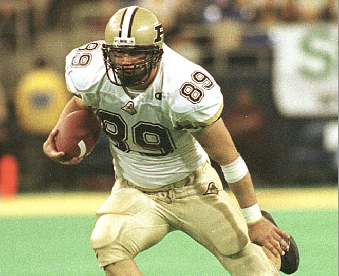Tim Stratton was  the John Mackey Award winner as the nation's best tight end in 2000. 