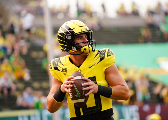 Will an offseason of change for Bo Nix culminate in him winning the  starting QB job for Oregon Ducks? 