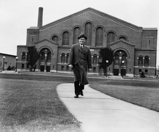 Former Michigan Wolverines football coach Fielding H. Yost