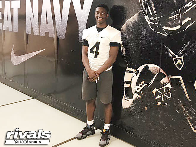 CB Brandon Willis came away impressed with his Tuesday visit to Army West Point