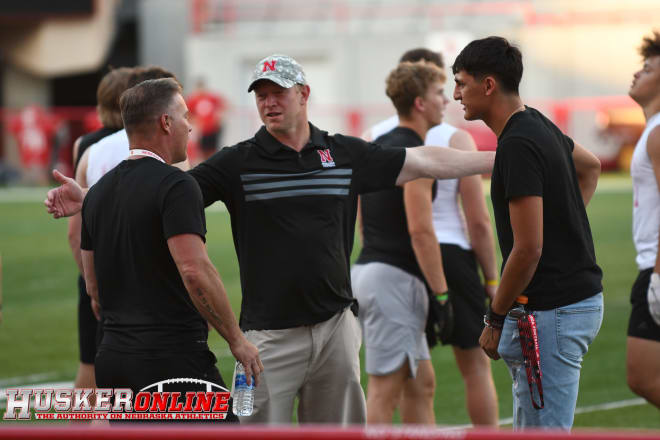 Scott Frost and quarterback Richard Torres. 