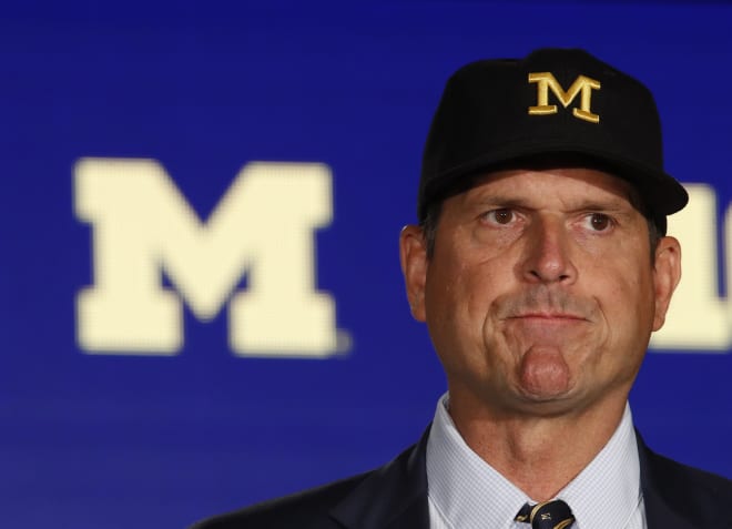 Harbaugh said Michigan's showing in Wisconsin, from A to Z, was not good enough and "unacceptable."