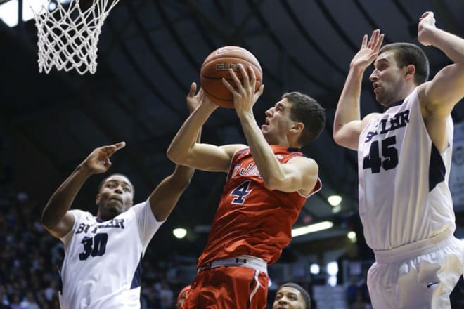Freshman Guard Federico Mussini Led Red Storm With 14 Points