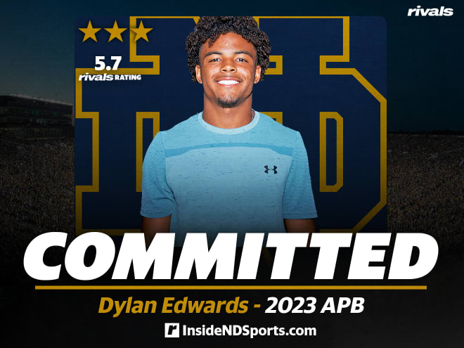 2023 three-star recruit Dylan Edwards is Notre Dame's second running back commit in the class.