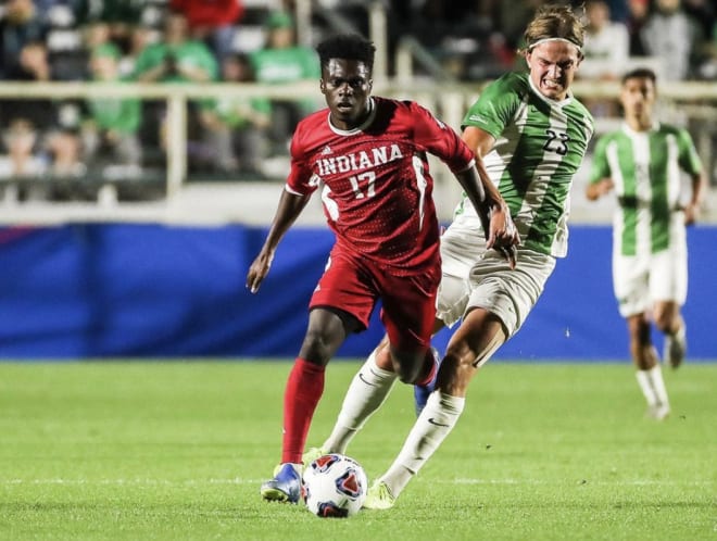 IU had a couple of solid chances to break the scoreless tie in regulation but failed to score. (IU Athletics)