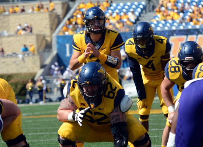 The West Virginia offense is averaging over 600 yards per game. 