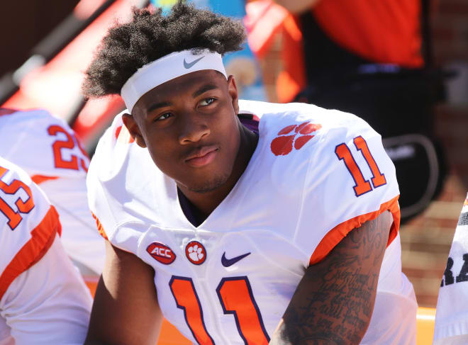 Clemson defensive back Isaiah Simmons is shown here in Death Valley earlier this month.
