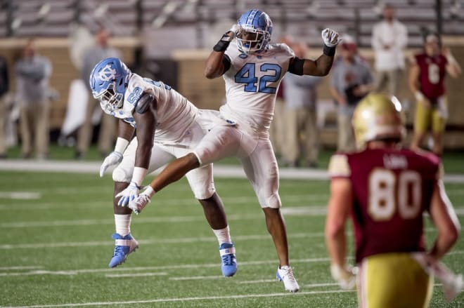 Hopper played 621 snaps for the Tar Heels this past season.