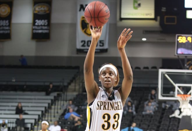 Senior and George Mason signee Cam Gatling is one of the key players for Highland Springs