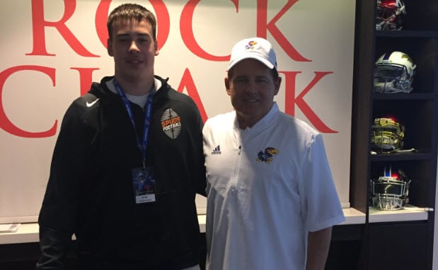 Anderson met with Miles on his visit to Kansas