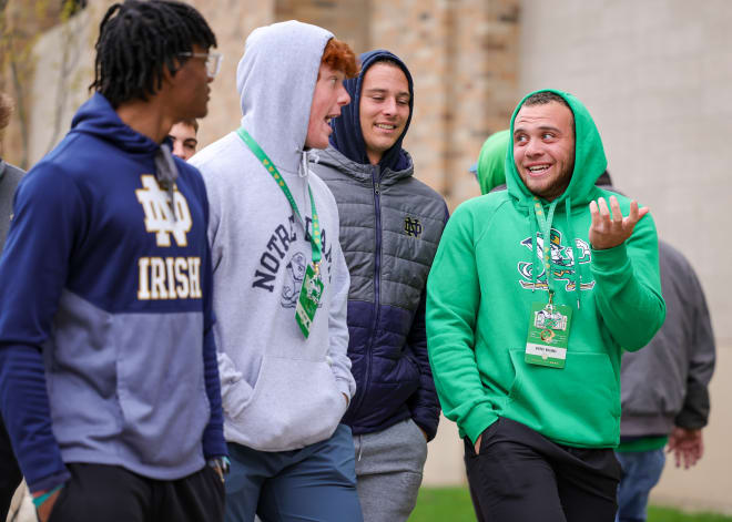 2024 signees CJ Carr, Cam Williams, Jack Larsen and Aneyas WIlliams have all enrolled early at Notre Dame. On Tuesday, their official jersey numbers were revealed.