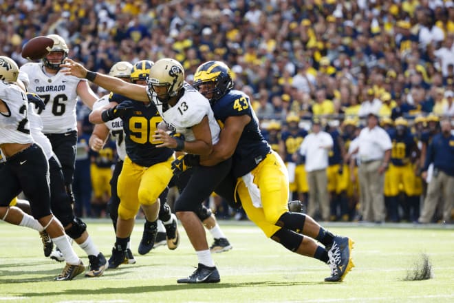 Fifth-year senior captain Chris Wormley says Michigan has to take control early.