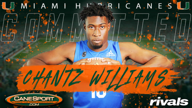 Miami Hurricanes football commitment Chantz Williams