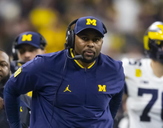 Michigan co-OC/o-line coach Sherrone Moore may be ready for the next challenge.