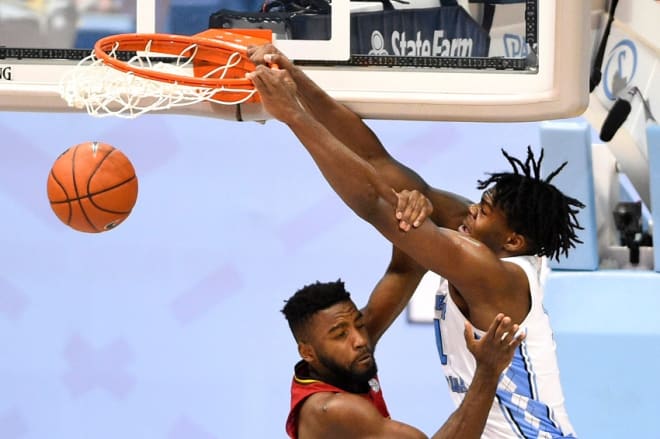 Where will UNC forward Day'Ron Sharpe go in Thursday night's NBA Draft? We look at the projections.