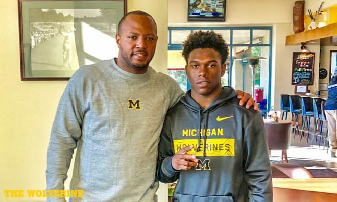 Four-star wide receiver Giles Jackson is very excited to play for new U-M assistant coach Josh Gattis.