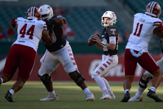 E.J. Warner settled down after two early interceptions and got Temple going on his fourth completion of the day, a 34-yard toss to Adonicas Sanders. 