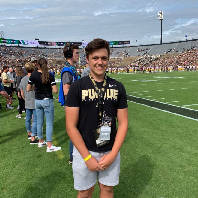 The chance to walk on at Purdue was a dream come true for Caleb Krockover.