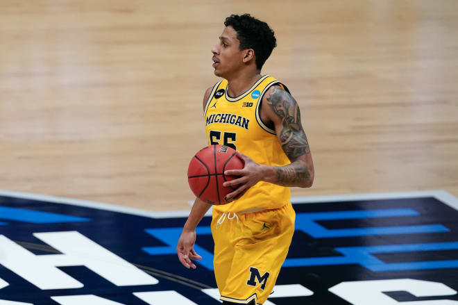 Michigan Wolverines basketball senior guard Eli Brooks is returning for one more year with U-M.