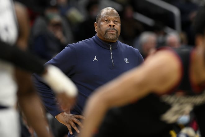 Georgetown coach Patrick Ewing 