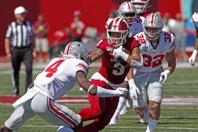 Indiana faces off against Ohio State in a top-10 matchup. 