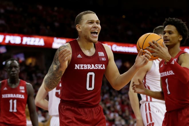 Nebraska won three games on the road in eight days this week. 